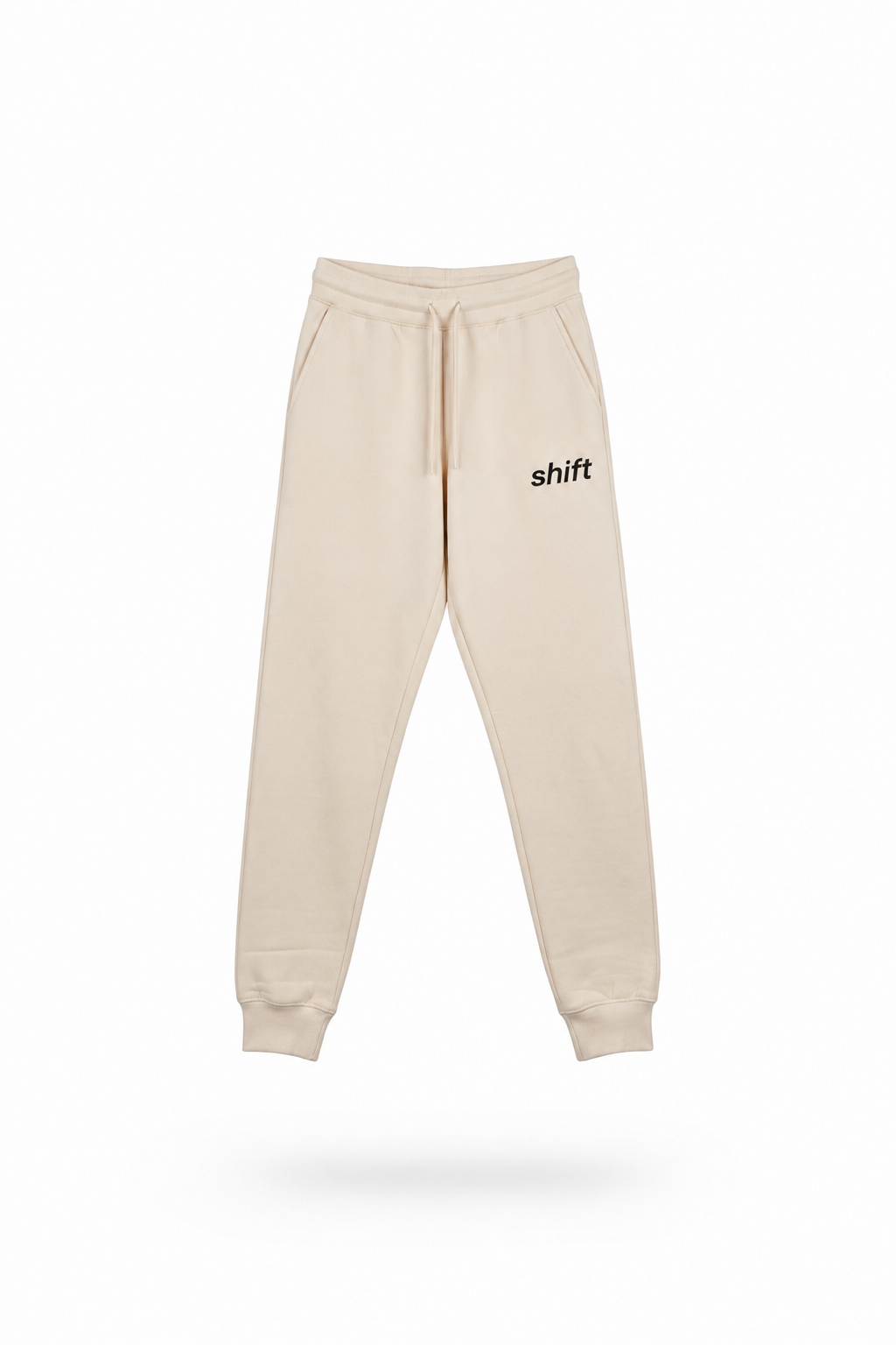 shift cream sweatpants