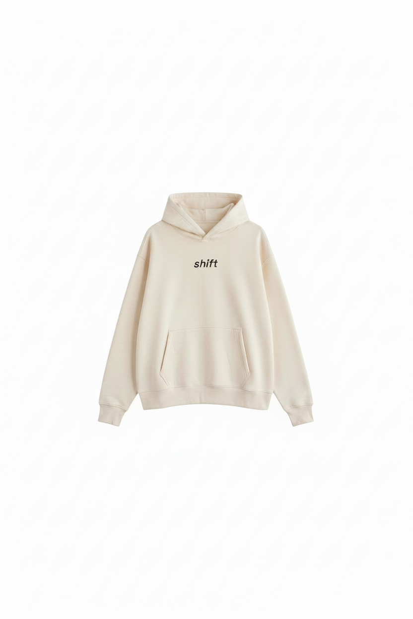 shift cream pullover